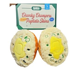 Bark Box Chonky Chompers Puptato Skins Dog Toy • Large 50+ Lbs‎ NEW